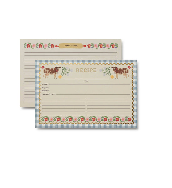 Pack of 12 Home Sweet Home Recipe Cards - Lulu Bella Boutique