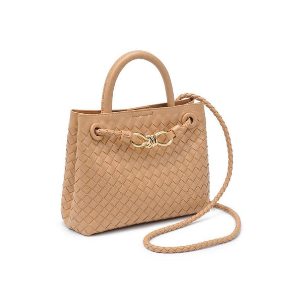Blakely Woven Crossbody: Ivory - Lulu Bella Boutique