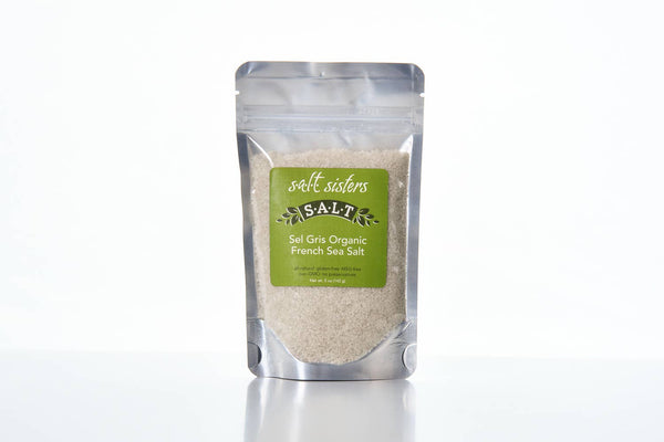 All-Natural Sea Salt - French - Sel Gris / Grey - 5 oz