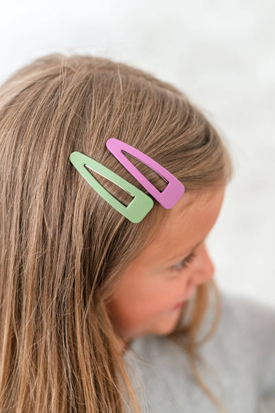 Rainbow Snap Clip Set