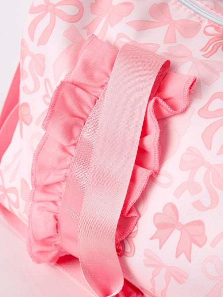 Summer Pink Bow Shoulder Bag: BBG50049 - Lulu Bella Boutique