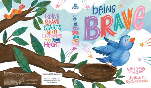 Being Brave by Cindy Jin: Board Books; 32 pages / English