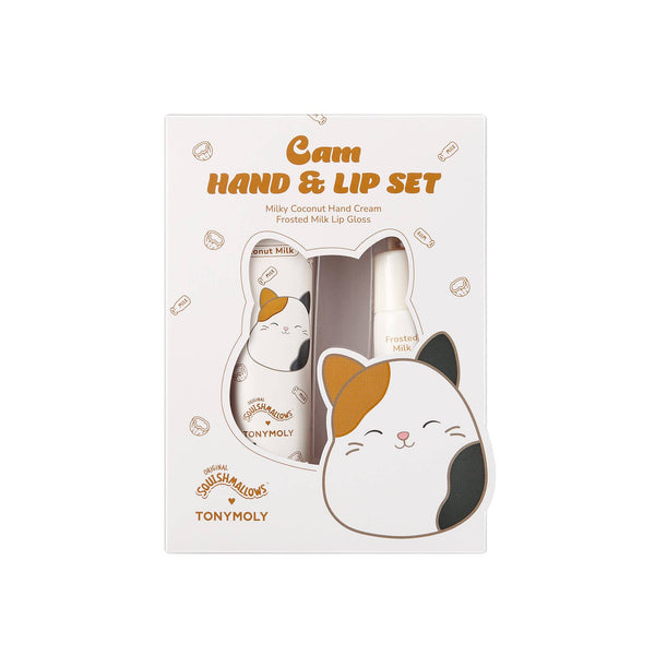 Squishmallows x TONYMOLY Hand & Lip Set: Cam
