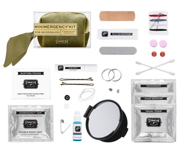 Velvet Minimergency Kit for Bridesmaids: Blush - Lulu Bella Boutique