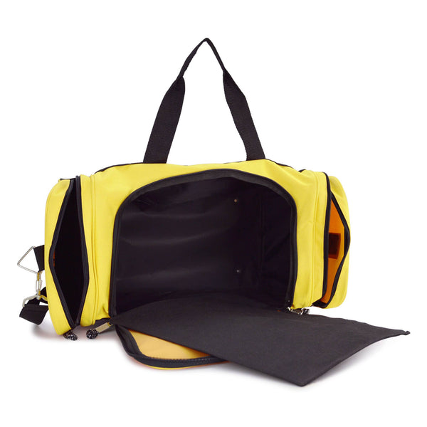 DALIX 21" Blank Sports Duffle Bag Gym Bag Travel Duffel: Pink - Lulu Bella Boutique