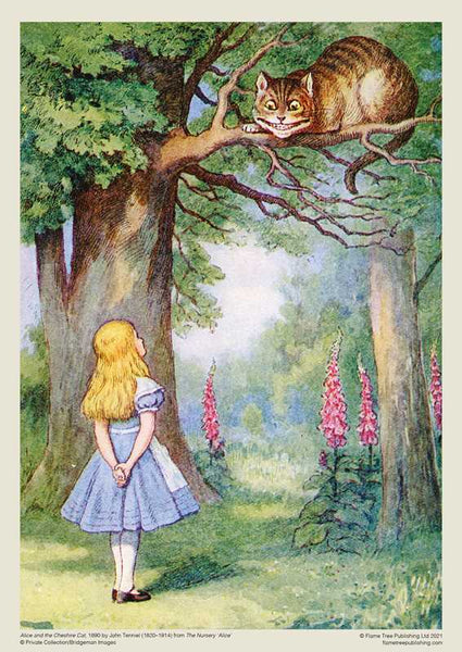 Adult Jigsaw Puzzle Alice and the Cheshire Cat by: Jigsaw; 1 pages / English