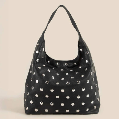 Studded Leather Handbag: SBK