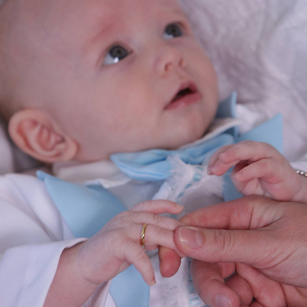 14K Gold-Plated Gold Band Baby Ring - 2mm Band: 4 - Lulu Bella Boutique