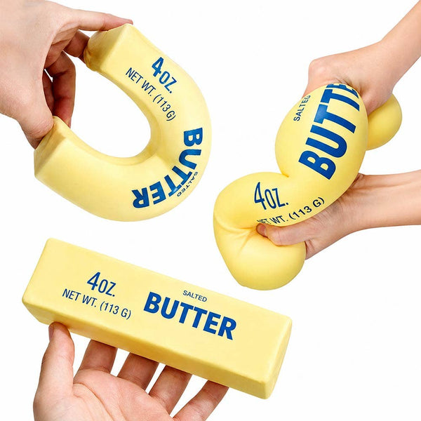Butter Stick Shape Squeeze Squishy Stress Relief Toy