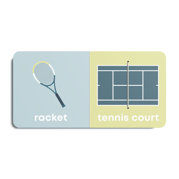 Tennis Baby- Board Book - Lulu Bella Boutique