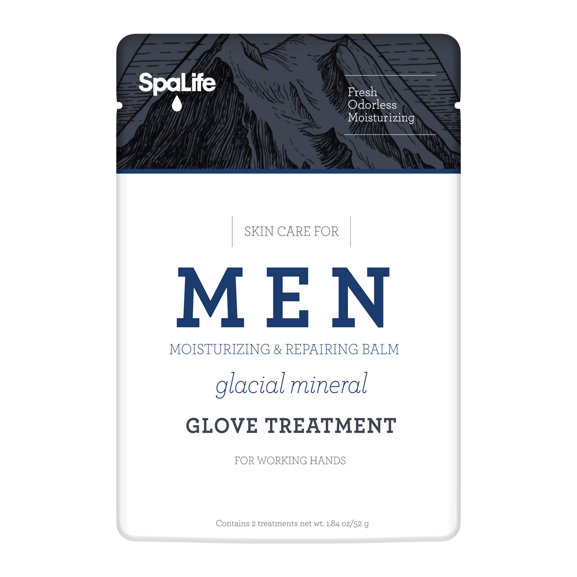 Men's Glacial Mineral Moisturizing Hand Gloves - Lulu Bella Boutique