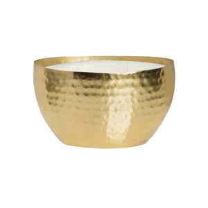 Pumpkin Chai Candle Gold OVAL Bowl 18oz