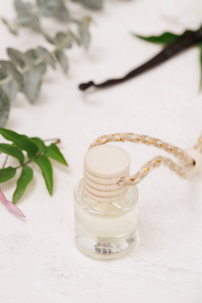 Warm Cashmere Car Diffuser – Vanilla, Amber & Jasmine: Packaged