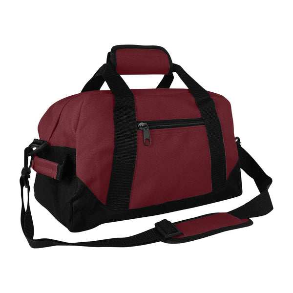 DALIX 14" Small Duffle Bag Two Toned Gym Travel Bag: Pink - Lulu Bella Boutique