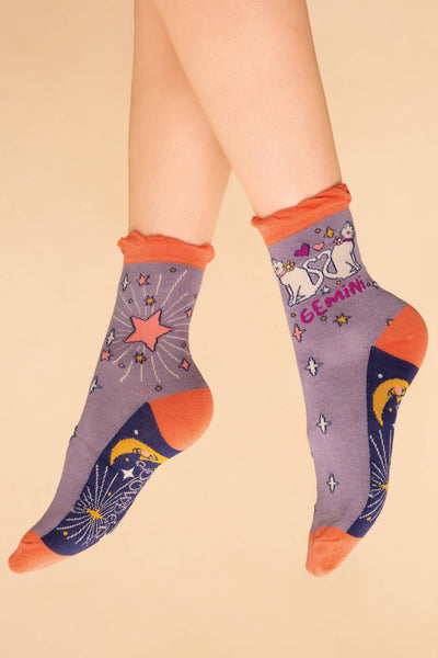 Zodiac Socks: Virgo - Lulu Bella Boutique