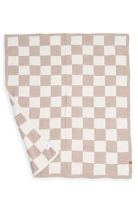 Ultra Soft Checkered Baby Blanket