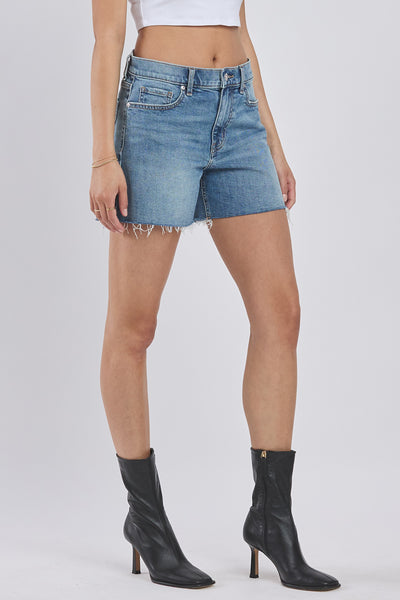 Cora Mid Rise Cut Off Shorts