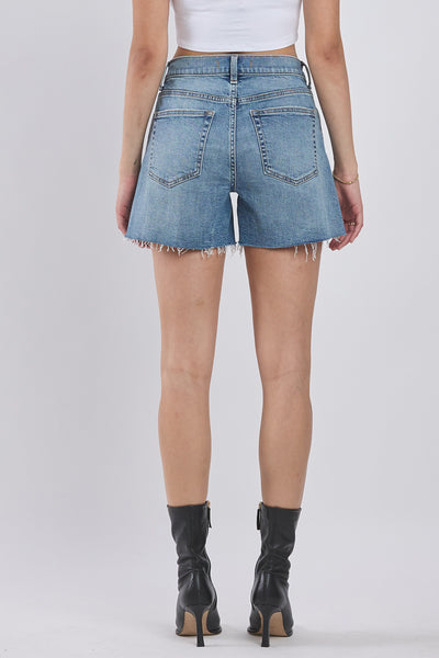 Cora Mid Rise Cut Off Shorts