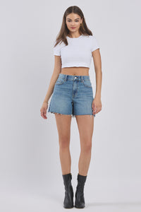 Cora Mid Rise Cut Off Shorts