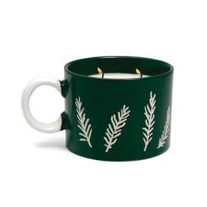 Cypress & Fir - 8oz Green Ceramic Mug - Lulu Bella Boutique