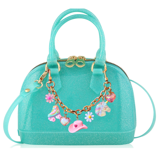 Cate: Let’s Go Girls!: Aqua Sparkle - Lulu Bella Boutique