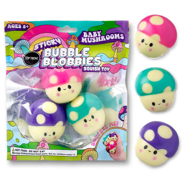 Sticky Bubble Blobbies - Baby Mushrooms - Lulu Bella Boutique