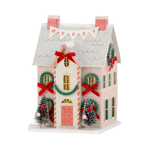 VIL1154 - Christmas Village Merry House - Lulu Bella Boutique