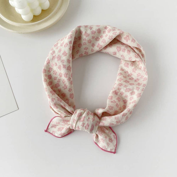 Vintage Paisley Versatile Floral Print Square Scarf - Lulu Bella Boutique