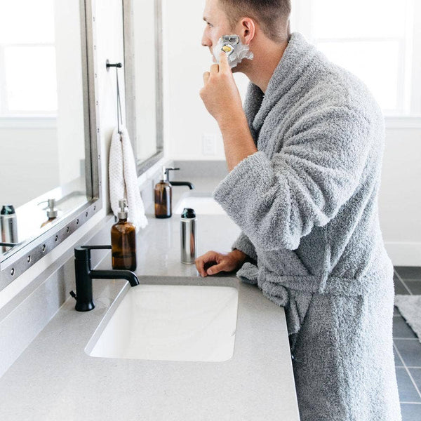 COZY BAMBONI® ROBES: Gray / Large/XL - Lulu Bella Boutique