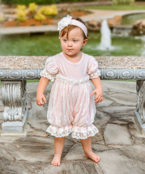 Haute Baby Precious Blush Headband for Infants & Toddlers: INF