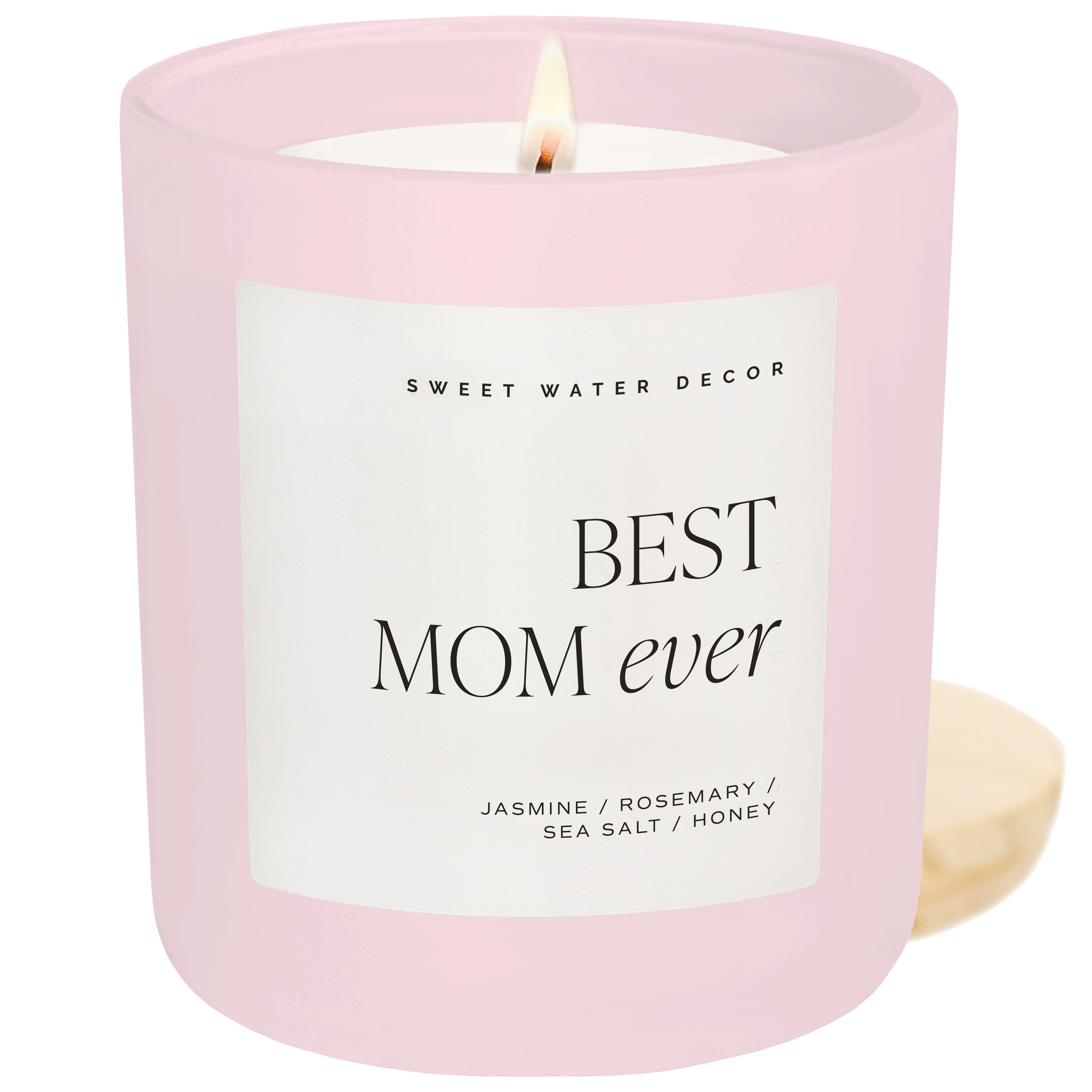 *NEW* Best Mom Ever 15 oz Soy Candle, Matte Jar - Gifts - Lulu Bella Boutique