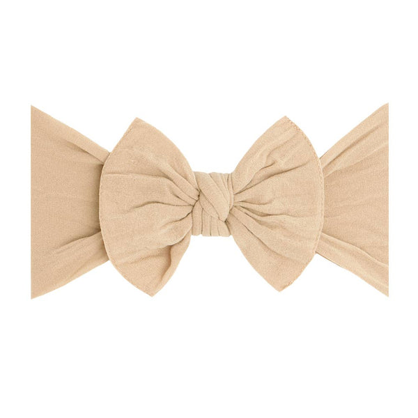 Baby Bling® The Original Knot soft nylon headband: Cranberry - Lulu Bella Boutique