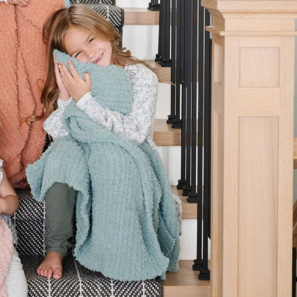 RIBBED BAMBONI® TODDLER BLANKETS: Cameo - Lulu Bella Boutique