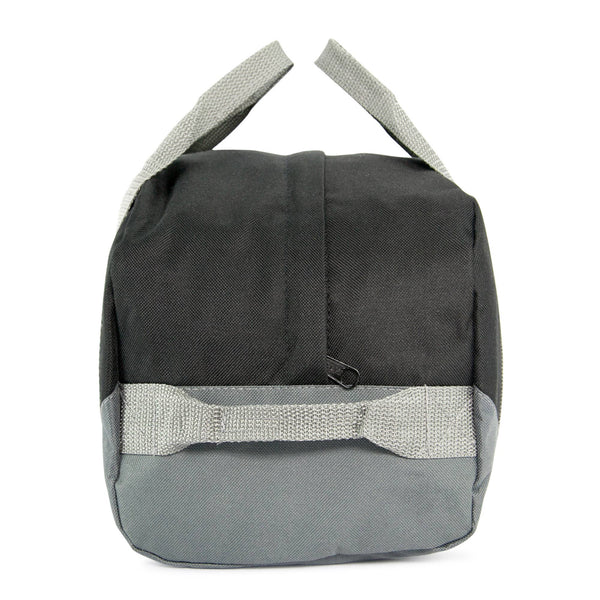 12" Mini Two Tone Duffle Bag: Dark Green - Lulu Bella Boutique