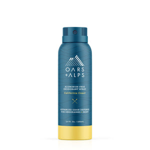 Men's Aluminum Free Spray Deodorant, California Coast - Lulu Bella Boutique