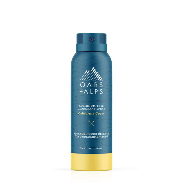 Men's Aluminum Free Spray Deodorant, California Coast - Lulu Bella Boutique