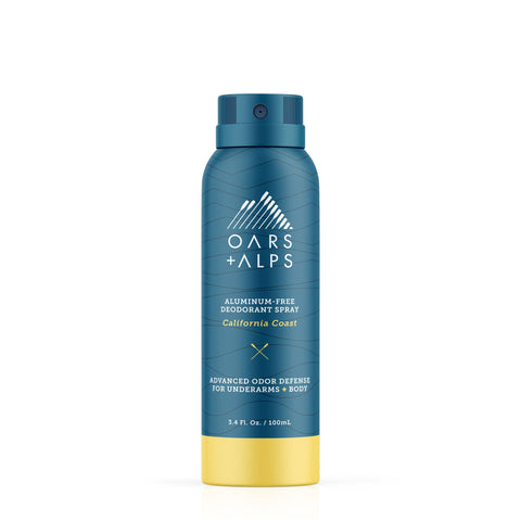 Men's Aluminum Free Spray Deodorant, California Coast - Lulu Bella Boutique