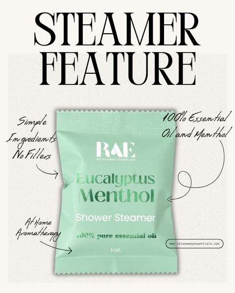 Eucalyptus Menthol Shower Steamers 6 Pack - Made in USA: Extra strength