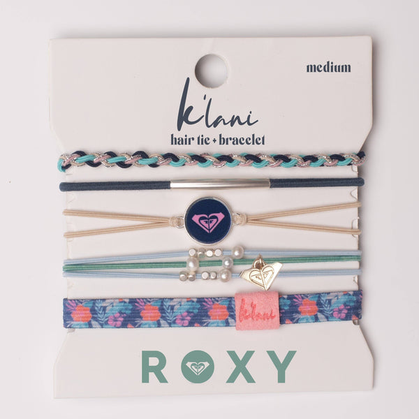 Roxy Ocean Bloom - Hair Tie Bracelet: Medium