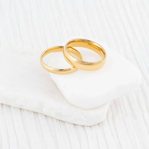 14K Gold Filled Plus™ Blank Ring: 8 / 6mm