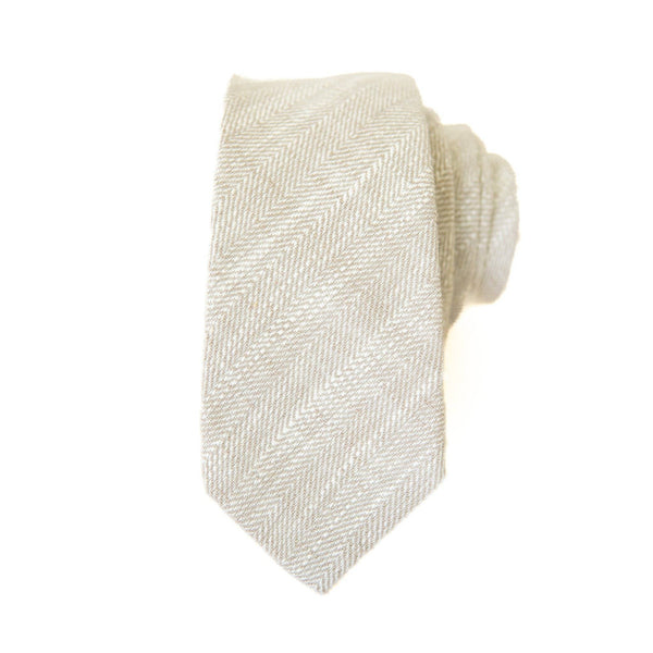 Parchment Tweed - Men's Tie: Mens Big & Tall - 3" wide x 62" long