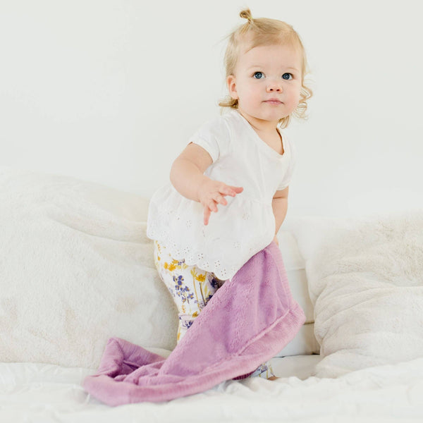 LUSH MINI BLANKETS: Rosy