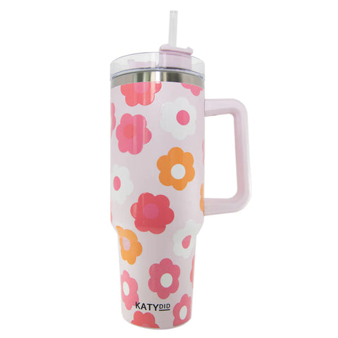 Groovy Daisy 40 oz Tumbler - Lulu Bella Boutique