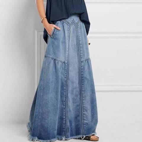 Maxi Denim Skirt