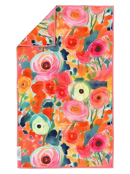 Fonnie/Pia: Double Sided-Hand Towel Washcloth Set - Lulu Bella Boutique