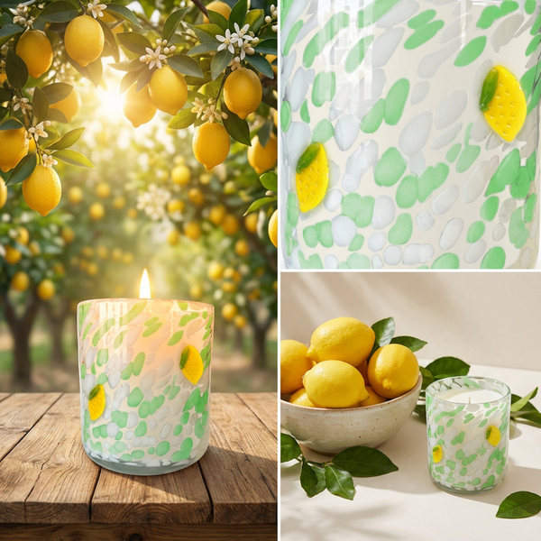 Lemon Tree Icon 12oz Candle - Lulu Bella Boutique