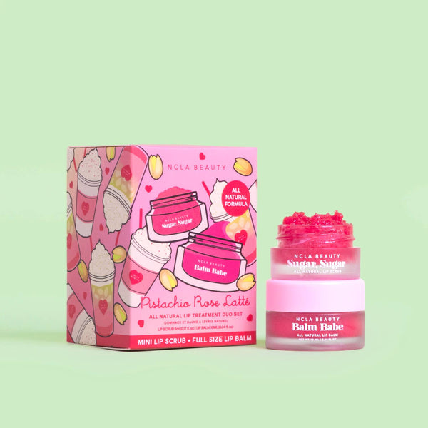 Pistachio Rose Latte Valentine's Day Lip Care Set - Lulu Bella Boutique