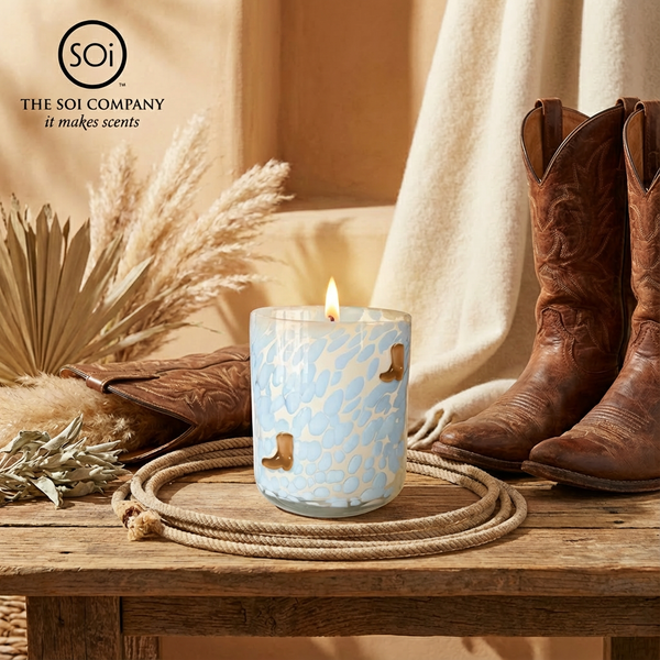 Howdy (Cowboy boot) Icon 12oz Candle - Lulu Bella Boutique