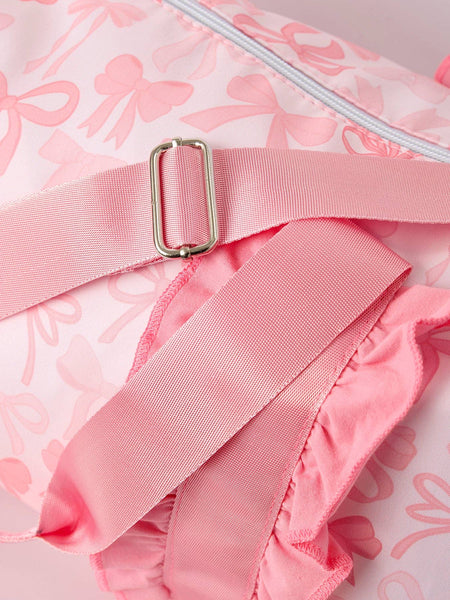 Summer Pink Bow Shoulder Bag: BBG50049 - Lulu Bella Boutique