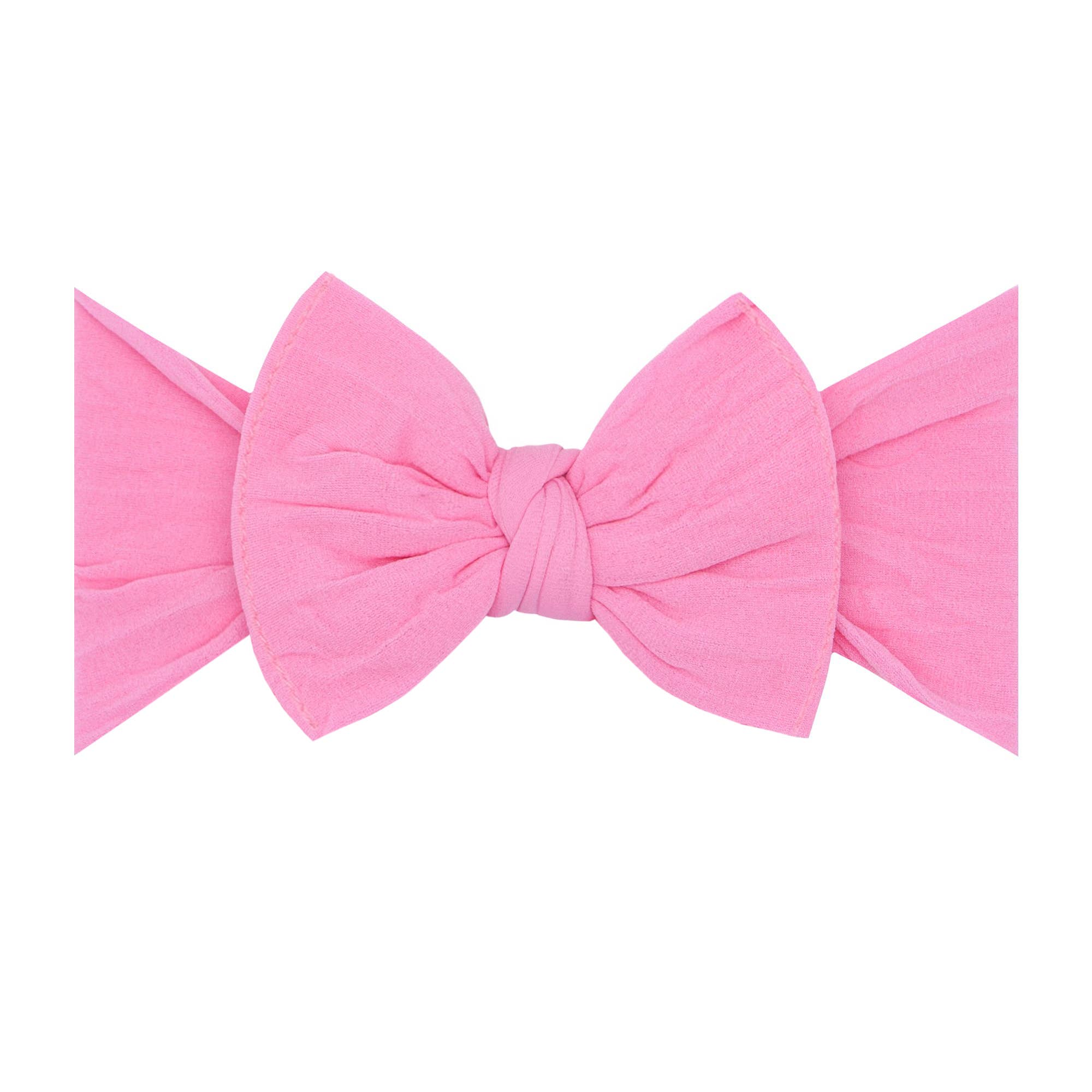 Baby Bling® The Original Knot soft nylon headband: Bubblegum - Lulu Bella Boutique